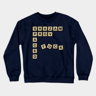 Spaced Scrabble Crewneck Sweatshirt